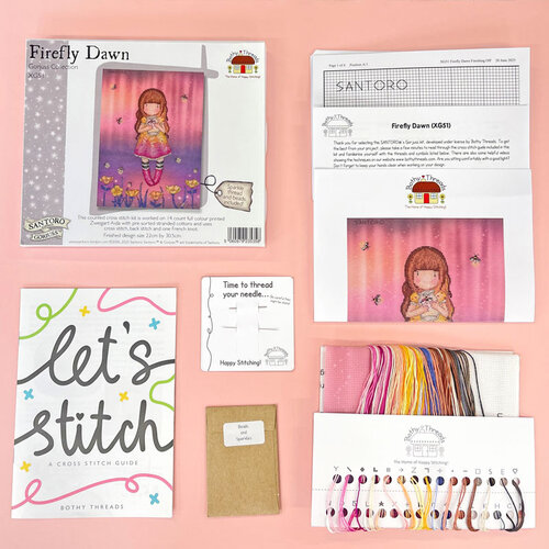 Bothy Threads Borduurpakket Gorjuss - Firefly Dawn - Bothy Threads
