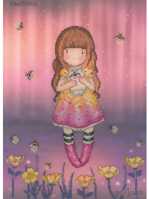 Bothy Threads Borduurpakket Gorjuss - Firefly Dawn - Bothy Threads