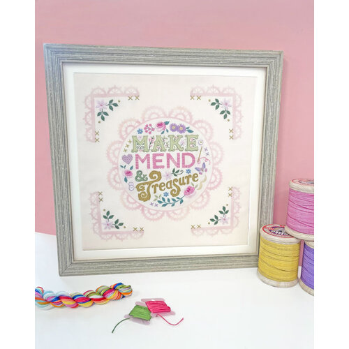 Bothy Threads Vrij borduren pakket Cassandra Riley - Make, Mend And Treasure - Bothy Threads Bothy Threads Vrij borduren pakket Cassandra Riley - Make, Mend And Treasure - Bothy Threads