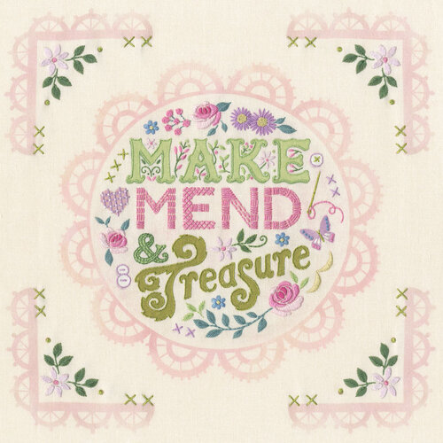 Bothy Threads Vrij borduren pakket Cassandra Riley - Make, Mend And Treasure - Bothy Threads Bothy Threads Vrij borduren pakket Cassandra Riley - Make, Mend And Treasure - Bothy Threads