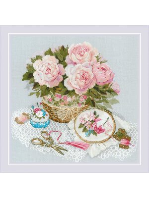 RIOLISf Borduurpakket Time for Stitching - RIOLIS RIOLISf Borduurpakket Time for Stitching - RIOLIS
