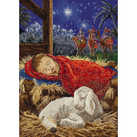Borduurpakket Baby Jesus - Leti Stitch