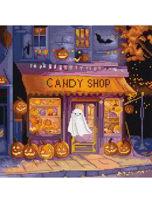 Leti Stitch Borduurpakket Pumpkin Lane - Leti Stitch