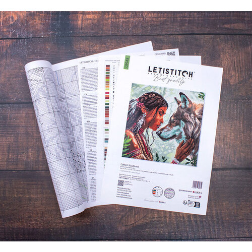 Leti Stitch Borduurpakket Soulbond - Leti Stitch Leti Stitch Borduurpakket Soulbond - Leti Stitch
