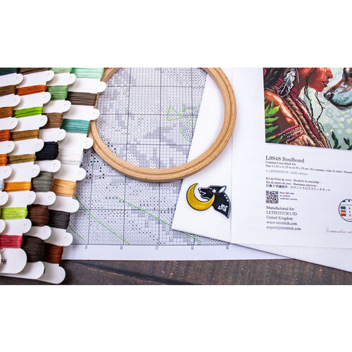 Leti Stitch Borduurpakket Soulbond - Leti Stitch Leti Stitch Borduurpakket Soulbond - Leti Stitch