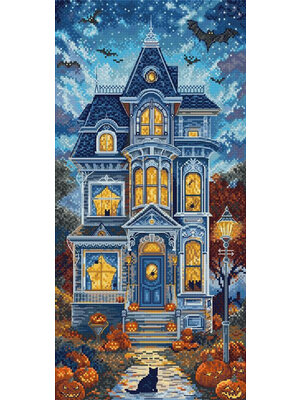 Leti Stitch Borduurpakket Haunt Manor - Leti Stitch