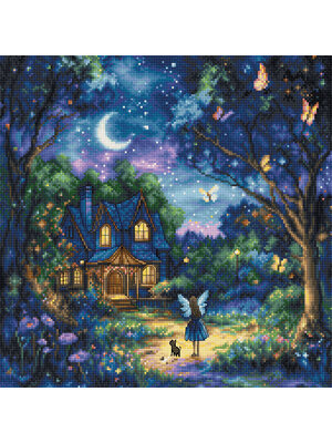 Leti Stitch Borduurpakket Luna’s Garden - Leti Stitch