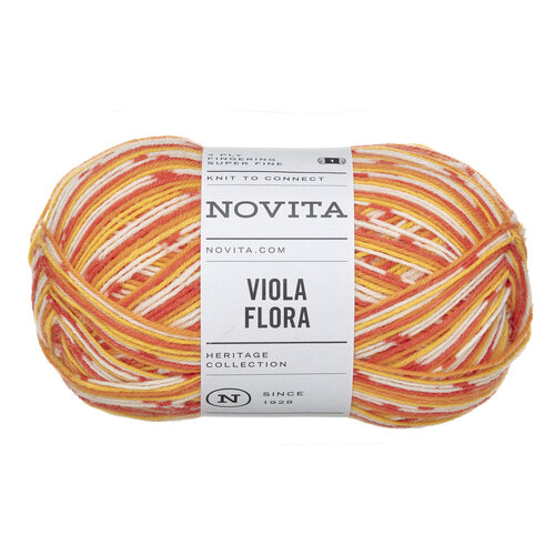Novita Novita - Viola Flora 100g 8371 marigold Novita Novita - Viola Flora 100g 8371 marigold