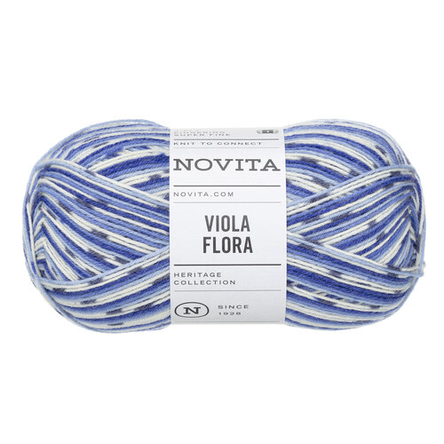 Novita Novita - Viola Flora 100g 8341 iris Novita Novita - Viola Flora 100g 8341 iris