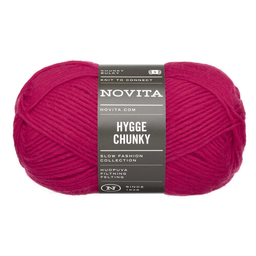 Novita Novita - Hygge Chunky 100g 553 arctic raspberry Novita Novita - Hygge Chunky 100g 553 arctic raspberry
