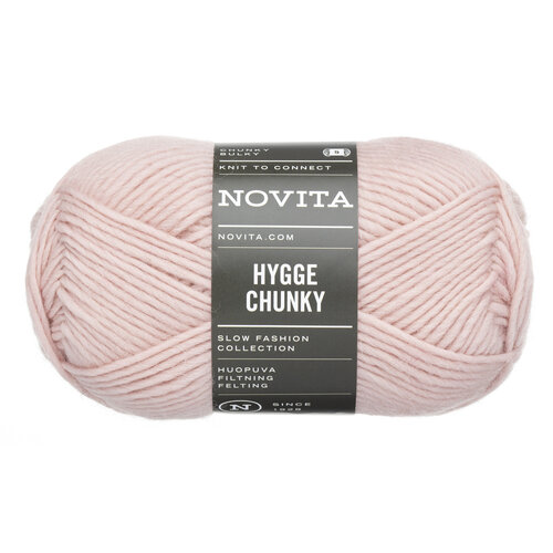 Novita Novita - Hygge Chunky 100g 504 rose water Novita Novita - Hygge Chunky 100g 504 rose water