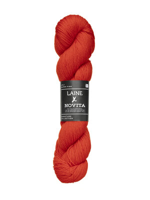 Novita Novita -  Laine 4PLY 100g 5441 Sunset Poppy