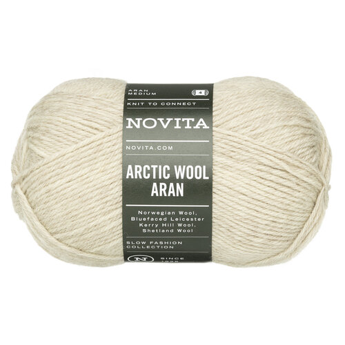 Novita Novita - Arctic Wool Aran 100g 631 reindeer Novita Novita - Arctic Wool Aran 100g 631 reindeer