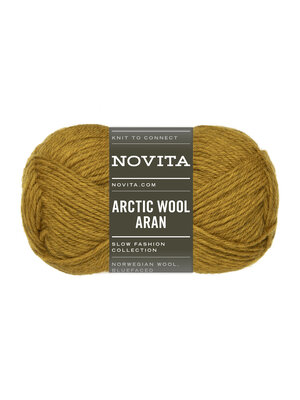 Novita Novita -  Arctic Wool Aran 100g 261 goldfinch Novita Novita -  Arctic Wool Aran 100g 261 goldfinch