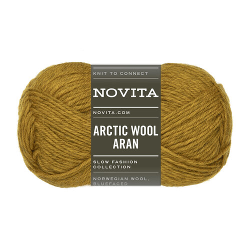 Novita Novita - Arctic Wool Aran 100g 261 goldfinch Novita Novita - Arctic Wool Aran 100g 261 goldfinch