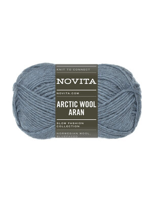 Novita Novita -  Arctic Wool Aran 100g 124 ground ice Novita Novita -  Arctic Wool Aran 100g 124 ground ice