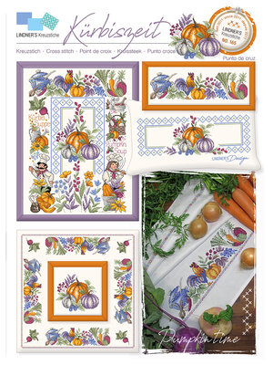 Lindner’s Kreuzstiche Patroon Lindner 165 - Pompoentijd