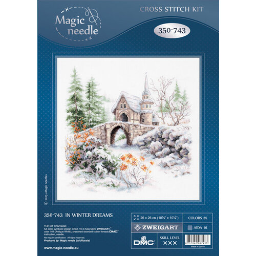 Magic Needle Borduurpakket In Winter Dreams - Magic Needle