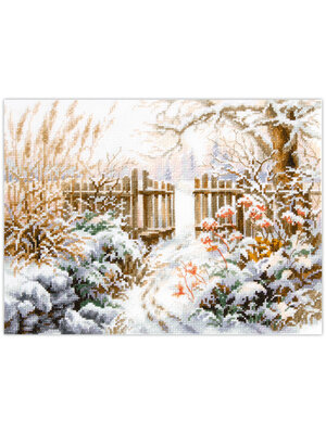 Magic Needle Borduurpakket Winter Yard - Magic Needle