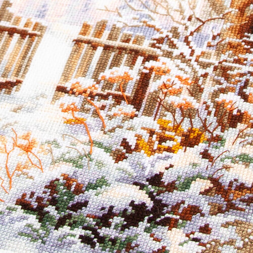 Magic Needle Borduurpakket Winter Yard - Magic Needle
