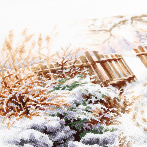 Magic Needle Borduurpakket Winter Yard - Magic Needle
