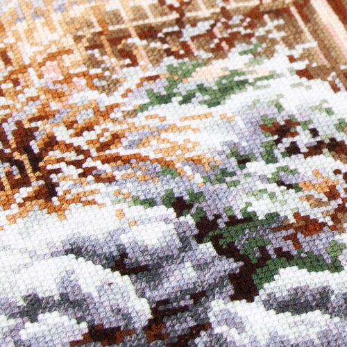 Magic Needle Borduurpakket Winter Yard - Magic Needle