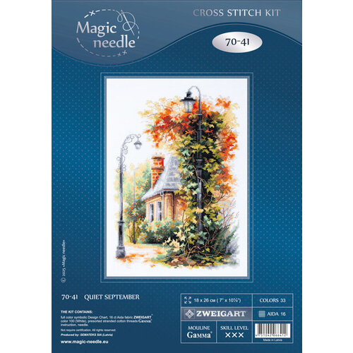 Magic Needle Borduurpakket Quiet September - Magic Needle