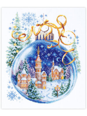 Magic Needle CI Borduurpakket Christmas Bauble - Magic Needle Magic Needle CI Borduurpakket Christmas Bauble - Magic Needle