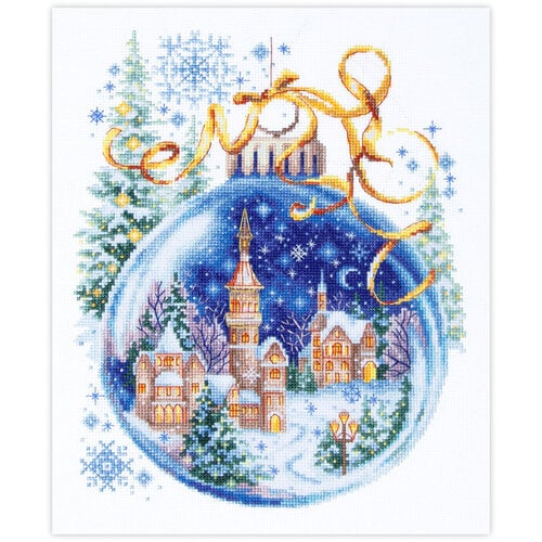 Magic Needle Borduurpakket Christmas Bauble - Magic Needle Magic Needle Borduurpakket Christmas Bauble - Magic Needle