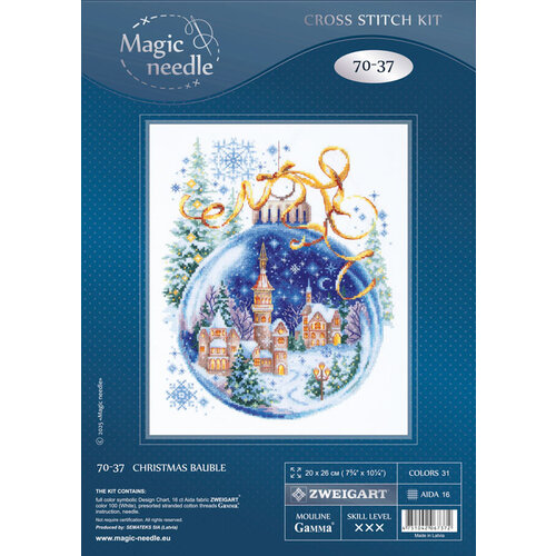 Magic Needle Borduurpakket Christmas Bauble - Magic Needle