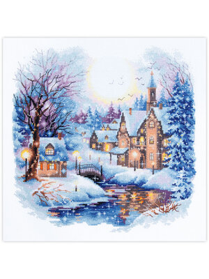 Magic Needle Borduurpakket Silent Night - Magic Needle
