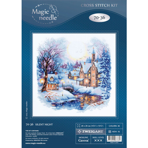 Magic Needle Borduurpakket Silent Night - Magic Needle