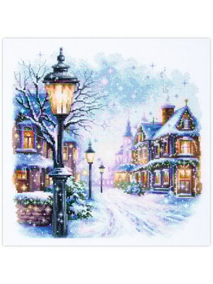 Magic Needle CI Borduurpakket Snow in the City - Magic Needle Magic Needle CI Borduurpakket Snow in the City - Magic Needle