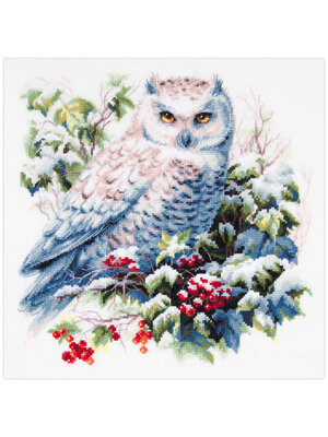 Magic Needle Borduurpakket Snowy Owl - Magic Needle