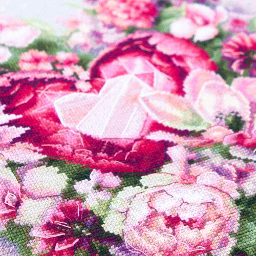 Magic Needle Borduurpakket Blooming Heart - Magic Needle