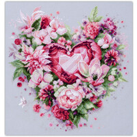 Borduurpakket Blooming Heart - Magic Needle