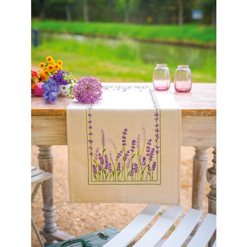 Vervaco Loper kit Lavendel