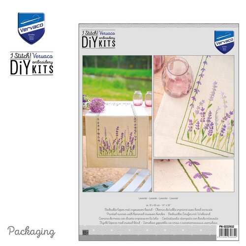 Vervaco Loper kit Lavendel