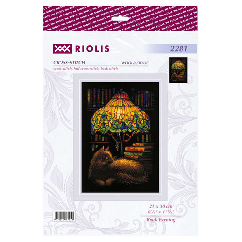 RIOLIS Borduurpakket Book Evening - RIOLIS