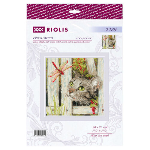 RIOLIS Borduurpakket Who are you! - RIOLIS
