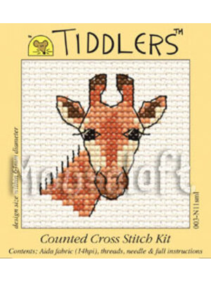 Mouseloft Borduurpakket Giraffe - Mouseloft Tiddlers