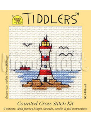 Mouseloft Borduurpakket Lighthouse - Mouseloft Tiddlers