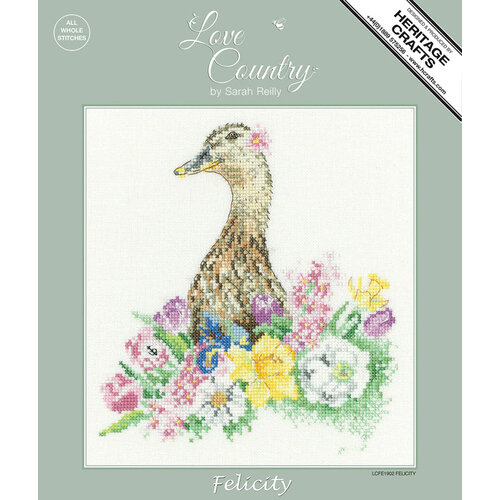 Heritage Crafts Borduurpakket Felicity - Heritage Crafts Heritage Crafts Borduurpakket Felicity - Heritage Crafts