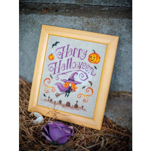 Vervaco Telpakket kit Happy Halloween Vervaco Telpakket kit Happy Halloween