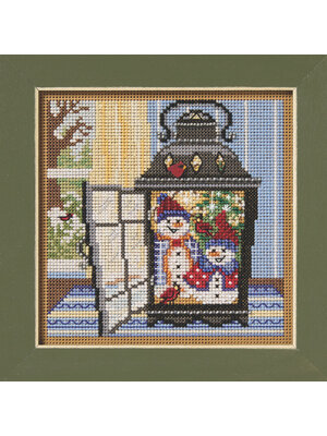 Mill Hill Buttons Beads Winter Series: Snowman Lantern