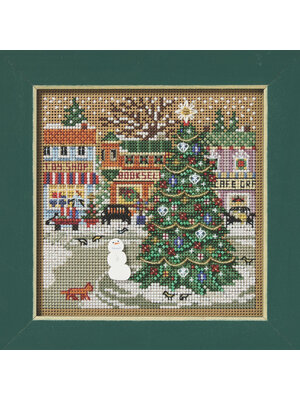 Mill Hill Buttons Beads Winter Series: Christmas Village - Holiday Square
