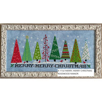 Borduurpatroon Rosewood Manor - Merry, Merry Christmas