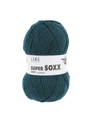Lang Yarns Lang Yarns | Super Socks 4PLY | 0188 Donker Petrol (4-draads)
