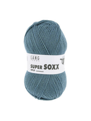 Lang Yarns Lang Yarns | Super Socks 4PLY | 0088 Petrol (4-draads)
