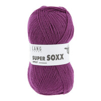 Lang Yarns | Super Socks 4PLY | 0080 Pruim (4-draads)